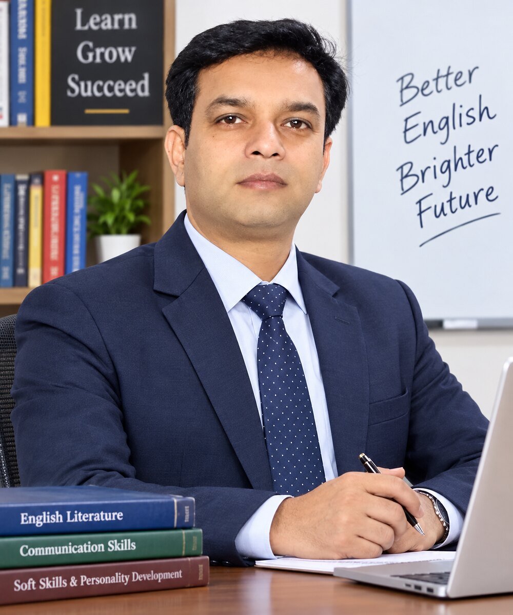 Maan Sir, Director and English Faculty at WINGS Academic Excellence, Hazaribag